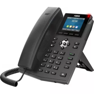 Fanvil X3SG SIP telefón, 2,8" bar.disp., 4SIP, dual Gbit, PoE Fanvil X3SG SIP telefón, 2,8" bar.disp., 4SIP, dual Gbit, PoE