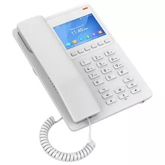 Grandstream GHP630 SIP hotelový telefón s displejom, biely Grandstream GHP630 SIP hotelový telefón s displejom, biely