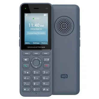 Grandstream WP826 SIP WiFi telefón, 2,4" bar. displ., 3 SIP úč., BT, USB-C Grandstream WP826 SIP WiFi telefón, 2,4" bar. displ., 3 SIP úč., BT, USB-C