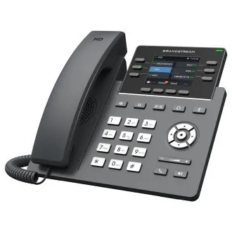 Grandstream GRP2613W SIP telefón, 2.8" TFT bar. displej, 4 SIP účty, 6 prog.tl., 2xGigabit PoE, WiFi