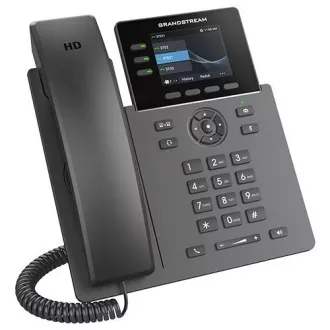 Grandstream GRP2611G SIP telefón, 3 účty, PoE, 12BLF kľúčov, gigabit port