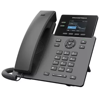 Grandstream GRP2610P SIP telefón, 2 linky, 8 VPK, farebný LCD, 2 SIP účty, PoE Grandstream GRP2610P SIP telefón, 2 linky, 8 VPK, farebný LCD, 2 SIP účty, PoE