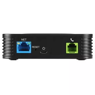 Grandstream HT801 V2 (ATA), 1x FXS, 1x SIP účet, 1x LAN, 3-cestná audio konf., auto-provisioning