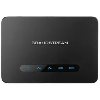 Grandstream HT812 (ATA), 2x FXS, 2 SIP účty, 1x Gbit LAN, NAT router, 3-cestná konf., auto-provis. Grandstream HT812 (ATA), 2x FXS, 2 SIP účty, 1x Gbit LAN, NAT router, 3-cestná konf., auto-provis.
