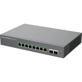 Grandstream GWN7721P L2 Lite managed switch, 8x 2.5GbE RJ45, 2x 10G SFP+, PoE/PoE+ Grandstream GWN7721P L2 Lite managed switch, 8x 2.5GbE RJ45, 2x 10G SFP+, PoE/PoE+