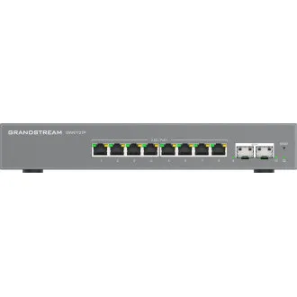 Grandstream GWN7721P L2 Lite managed switch, 8x 2.5GbE RJ45, 2x 10G SFP+, PoE/PoE+ Grandstream GWN7721P L2 Lite managed switch, 8x 2.5GbE RJ45, 2x 10G SFP+, PoE/PoE+