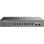 Grandstream GWN7721P L2 Lite managed switch, 8x 2.5GbE RJ45, 2x 10G SFP+, PoE/PoE+