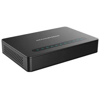 Grandstream HT818 V2 (ATA), 8x FXS, 2 SIP profily, 1x Gbit LAN, NAT router, 3-cestná konf.