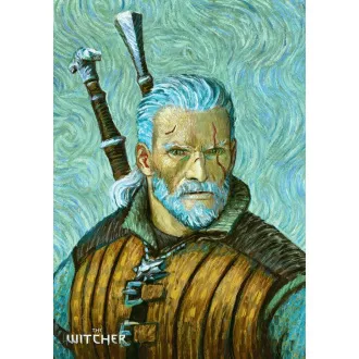 GLO GAME ART: THE WITCHER GERALT VAN GOGH
