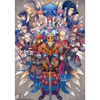 GLO GAMING PUZZLE: THE WITCHER NORTHERN REALMS