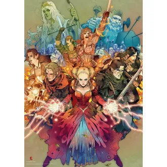 GLO GAMING PUZZLE: THE WITCHER SCOIA'TAEL GLO GAMING PUZZLE: THE WITCHER SCOIA'TAEL