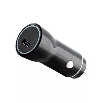 ER POWER 20W USB-C PD autonabíjačka - čierna