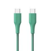 ER POWER kábel USB-C/C GRS 60W 120cm zelený