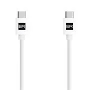 ER POWER kábel USB-C/C 3A 60W 120cm biely