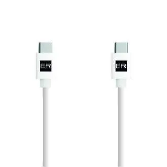 ER POWER kábel USB-C/C 3A 60W 200cm biely ER POWER kábel USB-C/C 3A 60W 200cm biely
