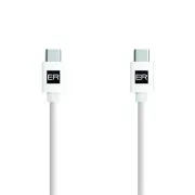 ER POWER kábel USB-C/C 3A 60W 200cm biely