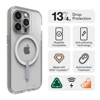 ZAGG GEAR4 Crystal Palace Snap kryt iPhone 14 Pre priehľadný