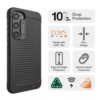 ZAGG GEAR4 Havana D3O kryt Samsung Galaxy S23 čierny