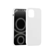 ER POWER Silikónový kryt CARNEVAL SNAP pre iPhone 12 mini s MagSafe - biela