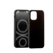 ER POWER Silikónový kryt CARNEVAL SNAP pre iPhone 12 Pro Max s MagSafe - Čierna