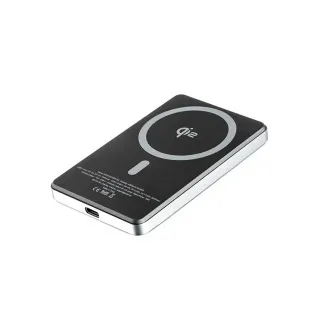 ER POWER Qi2 Dual PowerBank 5000mAh s USB-C - Space Gray