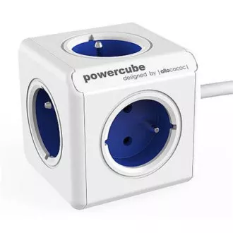 Zásuvka predlž. PowerCube EXTENDED, Blue, 5-tich rozbočka, kábel 1,5m Zásuvka predlž. PowerCube EXTENDED, Blue, 5-tich rozbočka, kábel 1,5m
