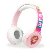 Bluetooth slúchadlá Tlapková patrola ružová