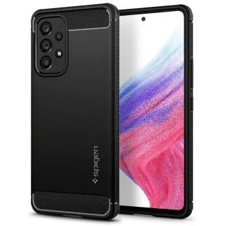 Ochranný kryt Spigen Rugged Armor pre Samsung Galaxy A53 5G čierny