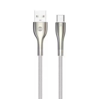 Dátový kábel Forever Sleek USB/USB-C 1m 3A biely Dátový kábel Forever Sleek USB/USB-C 1m 3A biely