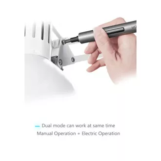 Xiaomi Wowstick 1F 69v1 elektrický AKU skrutkovač strieborný Xiaomi Wowstick 1F 69v1 elektrický AKU skrutkovač strieborný