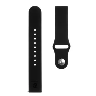 Tactical 432 Silikónový Remienok 20mm Black