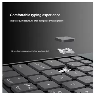Nillkin Bumper Link Keyboard Case (Backlit Version) pre iPad Pro 11 2024 Black
