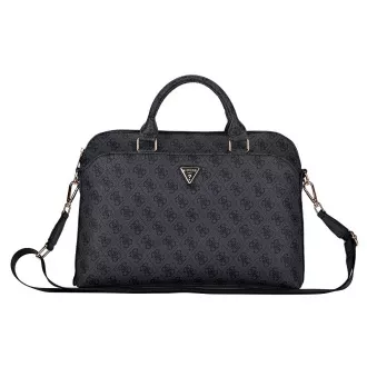 Guess PU 4G Triangle Logo Taška na Notebook 13/14/15" Black Guess PU 4G Triangle Logo Taška na Notebook 13/14/15" Black