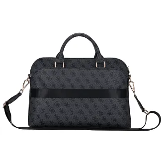 Guess PU 4G Triangle Logo Taška na Notebook 13/14/15" Black