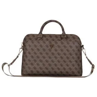 Guess PU 4G Triangle Logo Taška na Notebook 13/14/15" Brown Guess PU 4G Triangle Logo Taška na Notebook 13/14/15" Brown