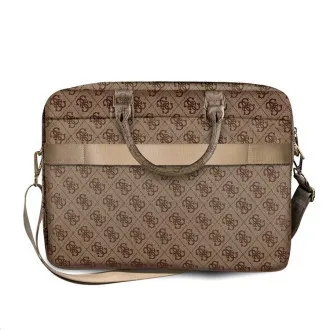 Guess PU 4G Metal Logo Taška na Notebook 15/16" Brown Guess PU 4G Metal Logo Taška na Notebook 15/16" Brown