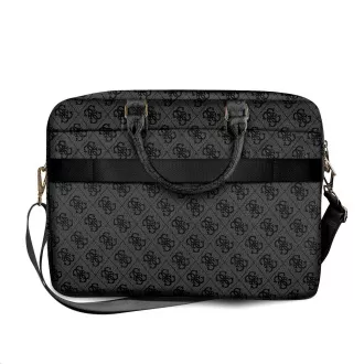 Guess PU 4G Metal Logo Taška na Notebook 15/16" Grey