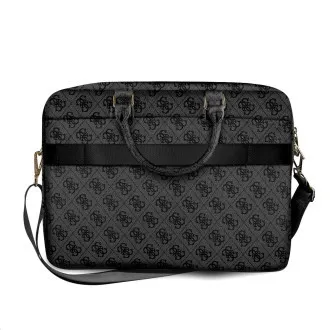 Guess PU 4G Metal Logo Taška na Notebook 15/16" Grey