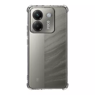 Tactical TPU Plyo Kryt pre Poco M7 Pre Transparent