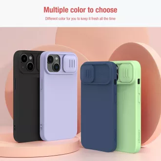 Nillkin CamShield Silky Magnetic Silikónový Kryt pre Apple iPhone 14 Black