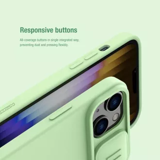 Nillkin CamShield Silky Magnetic Silikónový Kryt pre Apple iPhone 14 Black