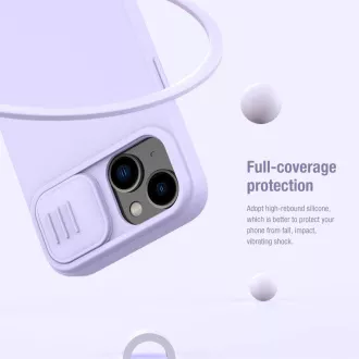 Nillkin CamShield Silky Magnetic Silikónový Kryt pre Apple iPhone 14 Black