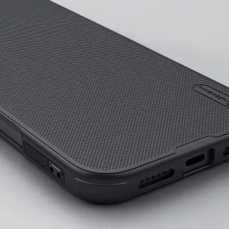 Nillkin Super Frosted PRE Zadný Kryt pre Apple iPhone 16 Black Nillkin Super Frosted PRE Zadný Kryt pre Apple iPhone 16 Black
