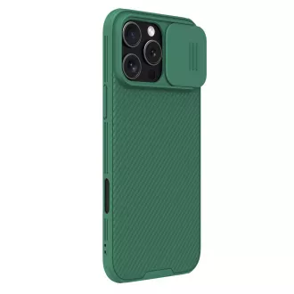 Nillkin CamShield PRE Magnetic Zadný Kryt pre Apple iPhone 16 Pre Max Dark Green Nillkin CamShield PRE Magnetic Zadný Kryt pre Apple iPhone 16 Pre Max Dark Green