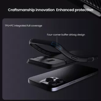 Nillkin CamShield PRE Zadný Kryt pre Apple iPhone 16 Pre Max Titanium Gray