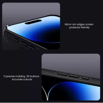 Nillkin CamShield PRE Zadný Kryt pre Apple iPhone 16 Pre Max Titanium Gray