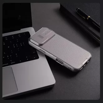 Nillkin CamShield PRE Zadný Kryt pre Apple iPhone 16 Pre Max Titanium Gray