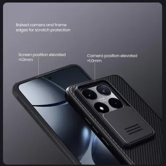 Nillkin CamShield PRE Zadný Kryt pre Xiaomi 14T Black Nillkin CamShield PRE Zadný Kryt pre Xiaomi 14T Black