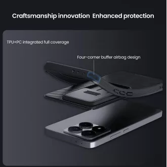 Nillkin CamShield PRE Zadný Kryt pre Xiaomi 14T Black Nillkin CamShield PRE Zadný Kryt pre Xiaomi 14T Black
