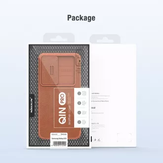 Nillkin Qin Book PRO Puzdro pre Samsung Galaxy S23 Black
